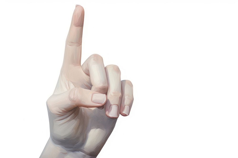 Fingers cross gesture hand white background gesturing. AI generated Image by rawpixel.