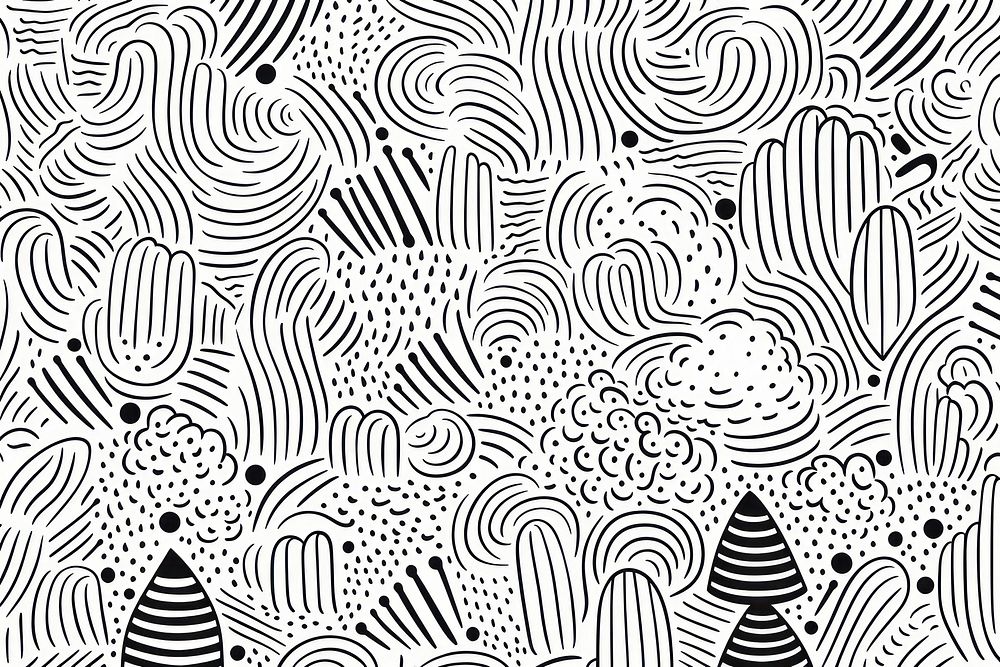 Christmas day pattern backgrounds drawing. AI generated Image by rawpixel.