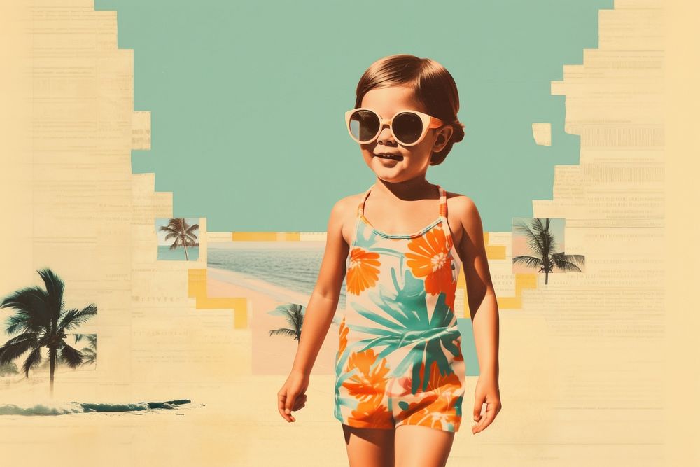 PNG Sunglasses swimwear summer cute. AI generated Image by rawpixel.