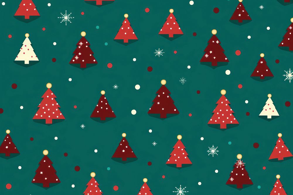 Christmas backgrounds pattern shape. AI generated Image by rawpixel.