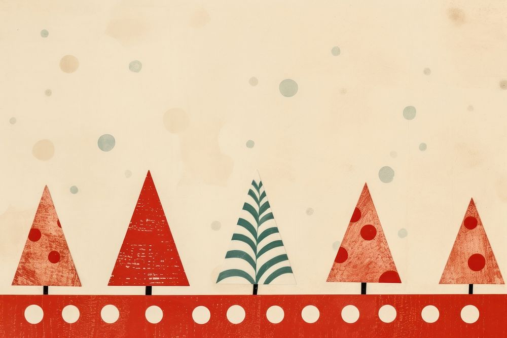 Christmas pattern art backgrounds. AI generated Image by rawpixel.