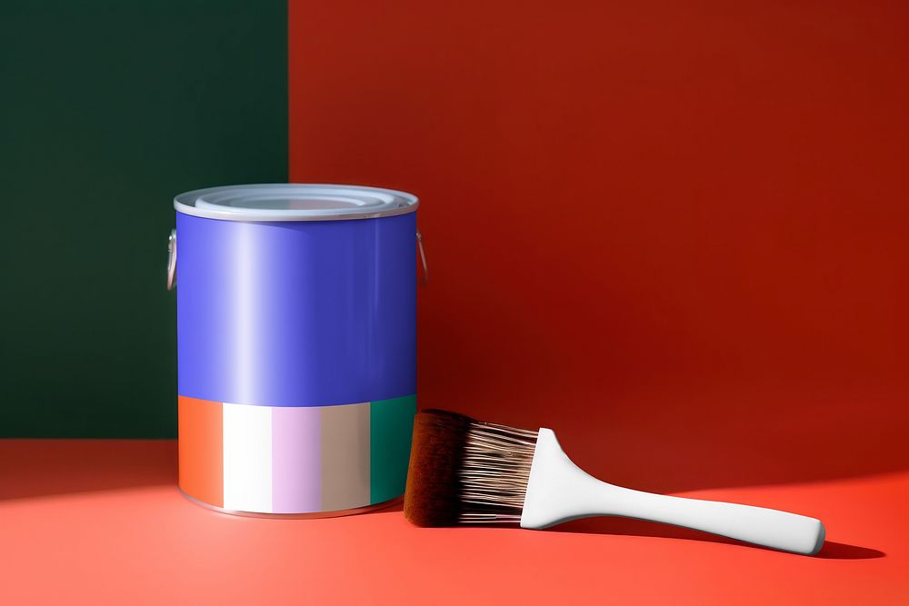 Paint bucket with blank space