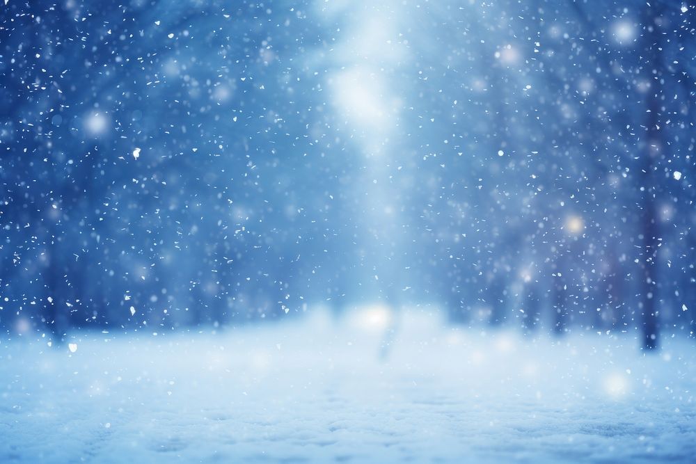 Winter snow backgrounds blizzard. AI generated Image by rawpixel.