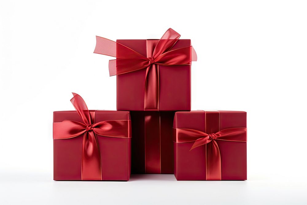 Festive gift boxes present red | Premium Photo - rawpixel