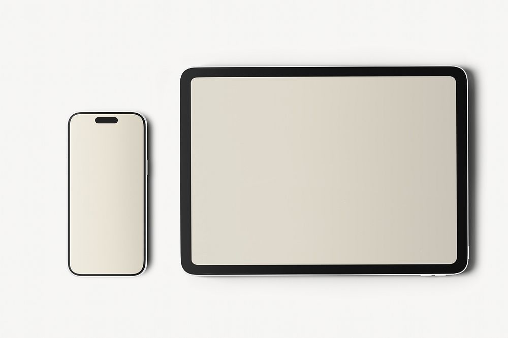 Blank tablet screen