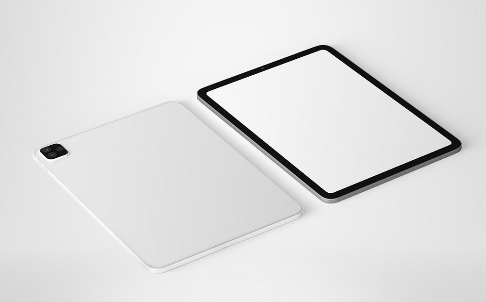 Blank tablet screen