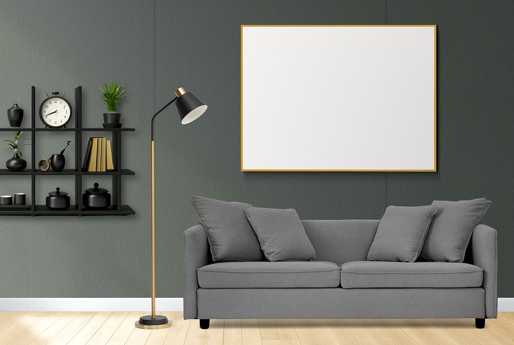 Modern decor, picture frame design resource
