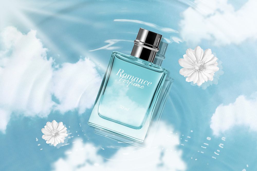 Perfume bottle, fragrance packaging design