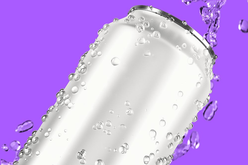 Soda can, product packaging photo