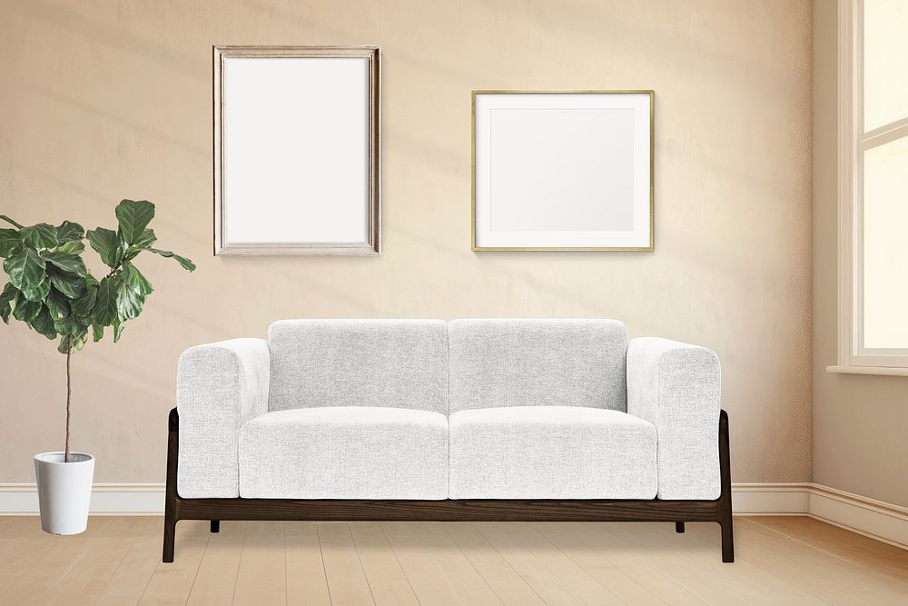 Living room, picture frame design resource