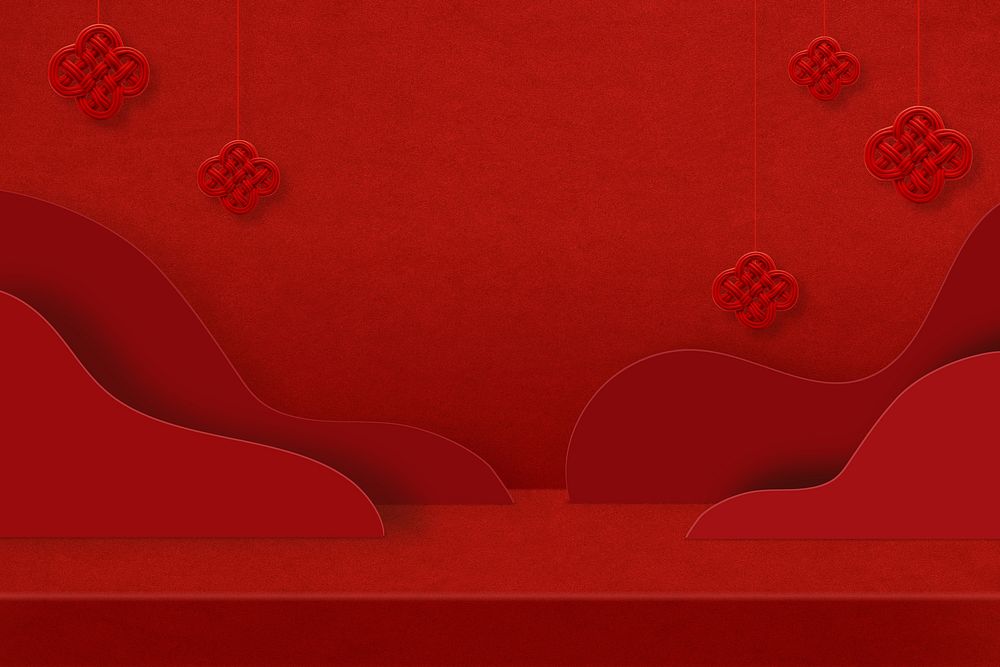 Chinese new year paper backdrop