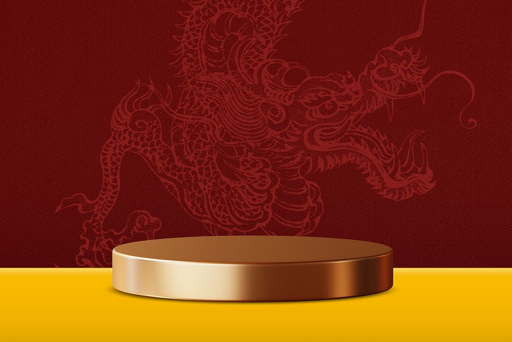 Chinese new year product backdrop