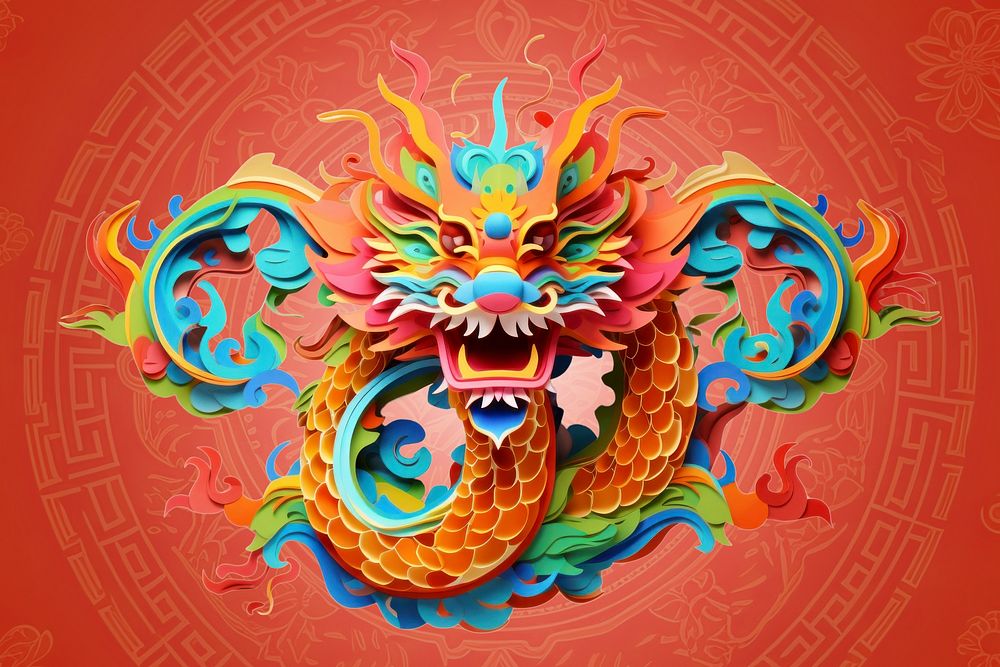 Chinese New Year dragon remix