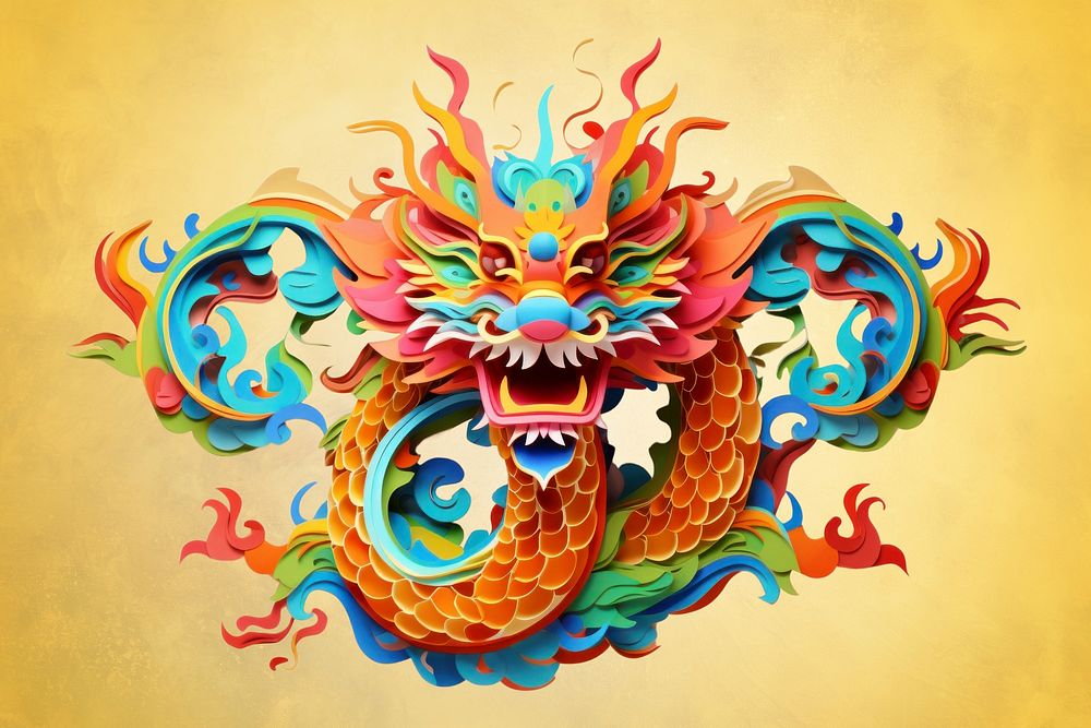 Chinese New Year dragon remix