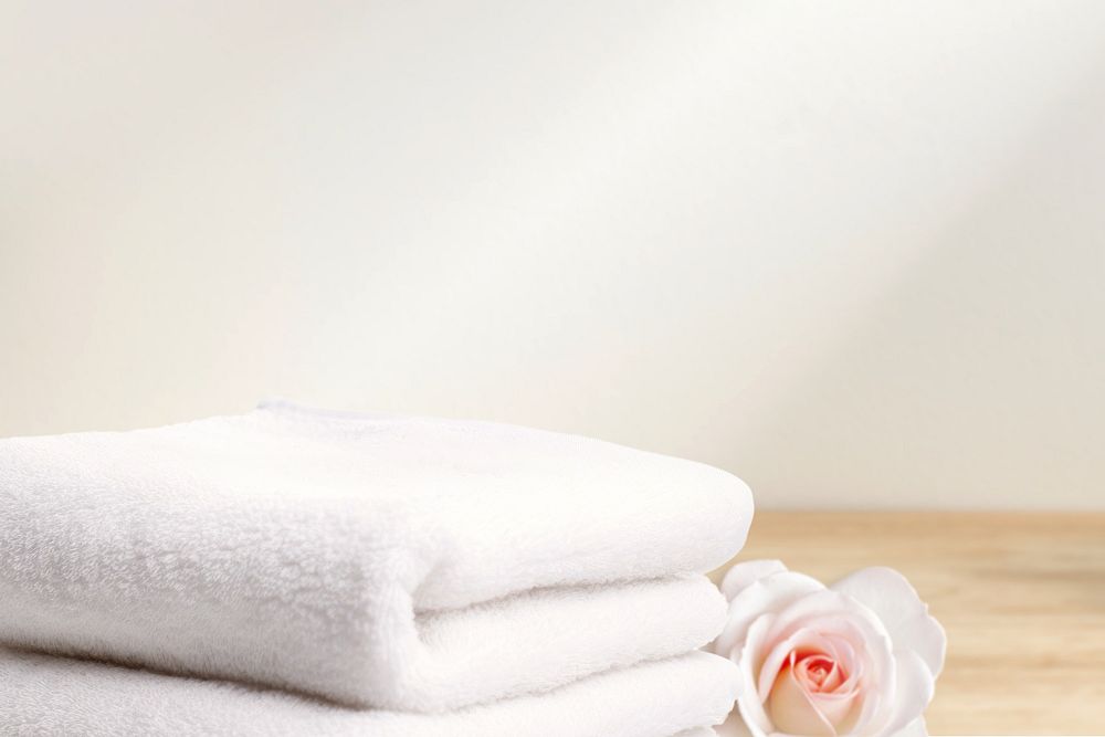 Folded spa towel aesthetic remix