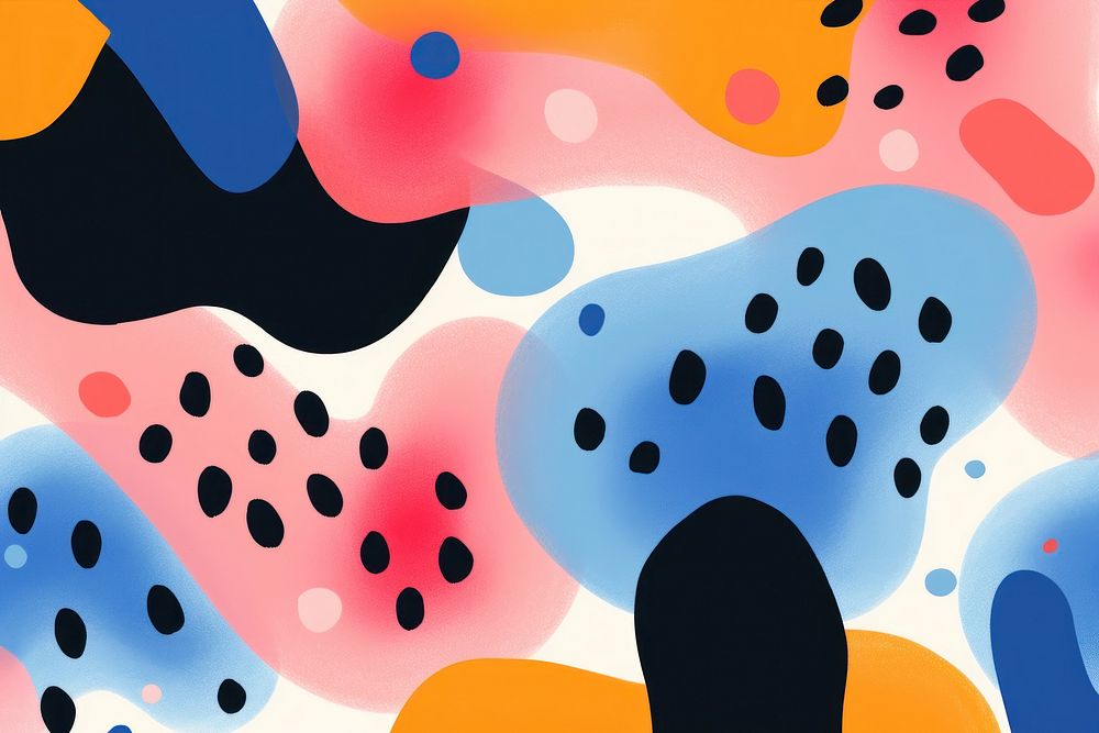 Backgrounds abstract painting pattern. AI generated Image by rawpixel.