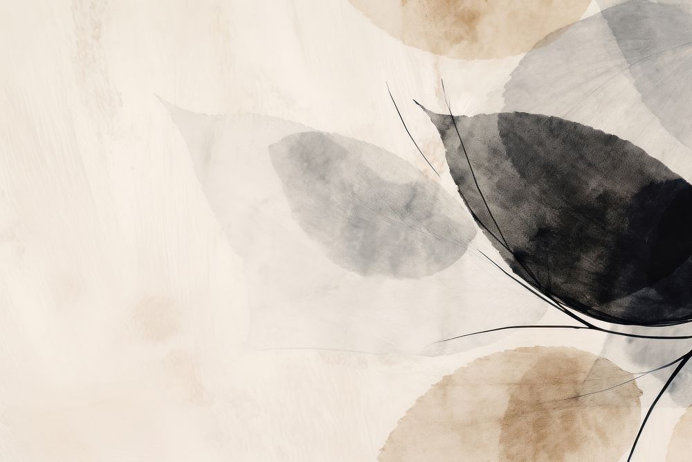 Minimal leaf backgrounds abstract textured. AI generated Image by rawpixel.