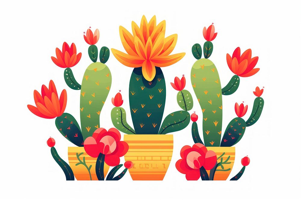 Cactus plant representation creativity. AI generated Image by rawpixel.