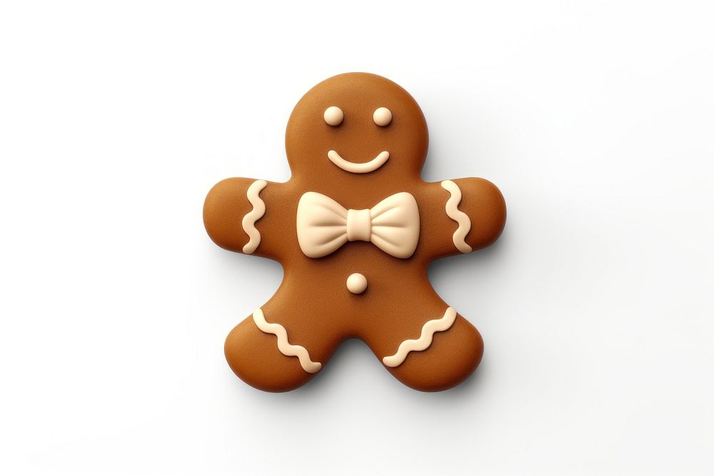 Gingerbread Christmas man gingerbread cookie christmas. AI generated Image by rawpixel.