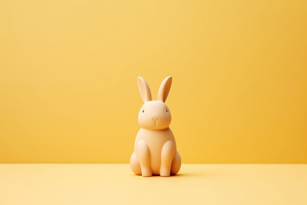 Animal mammal bunny representation. AI generated Image by rawpixel.