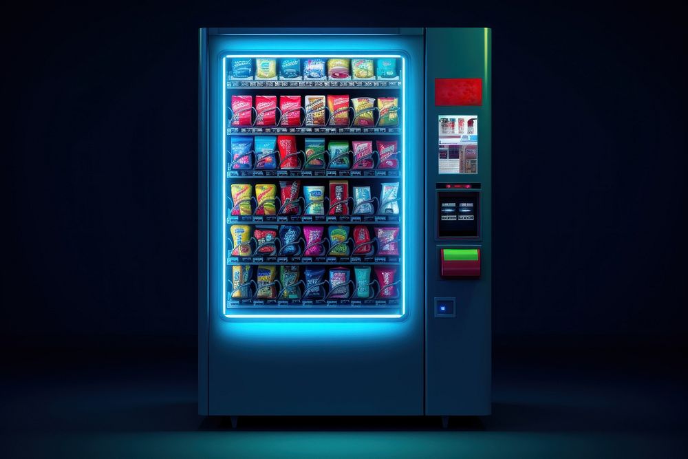 Vending machine refrigerator technology variation. AI generated Image by rawpixel.