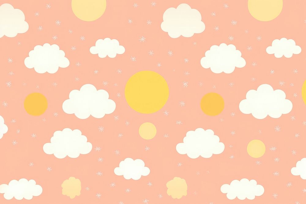 Pattern backgrounds cloud tranquility. AI generated Image by rawpixel.
