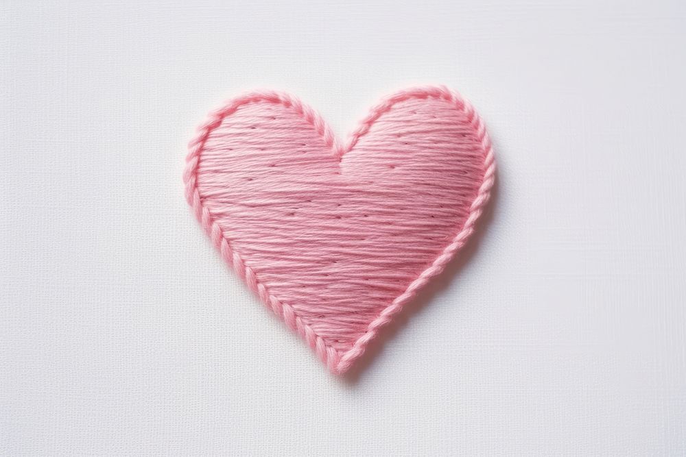 A little heart creativity softness textile. AI generated Image by rawpixel.