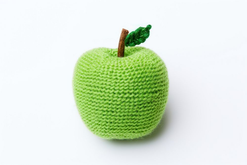 Apple green fruit plant. AI generated Image by rawpixel.