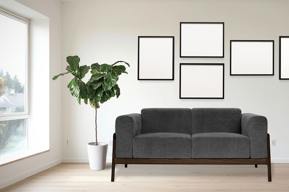 Minimal decor, picture frame design resource