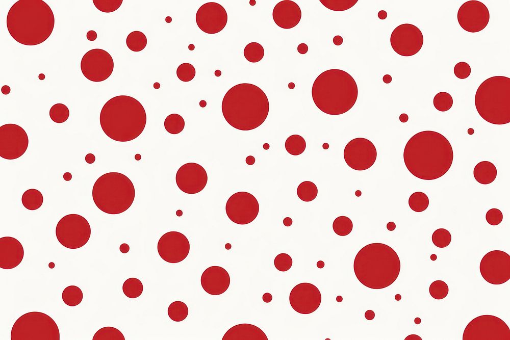 Poka dot Pattern Vector pattern backgrounds repetition. AI generated Image by rawpixel.