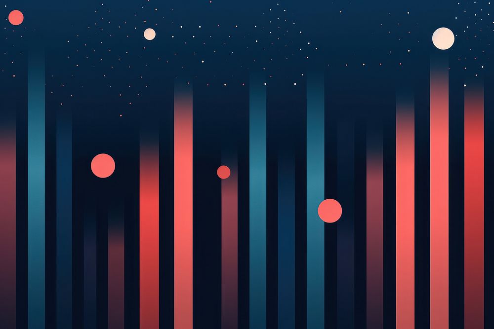 Minimal Stripe Pattern Vector pattern graphics night. AI generated Image by rawpixel.