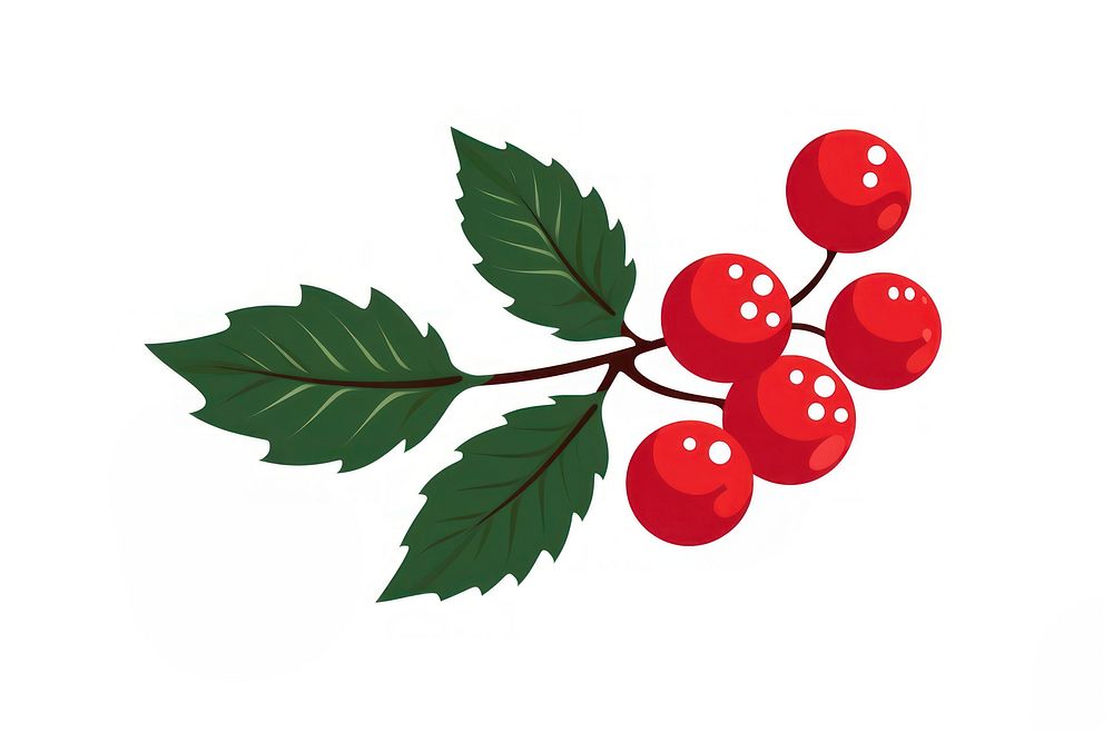 Cherry plant berry fruit. AI generated Image by rawpixel.