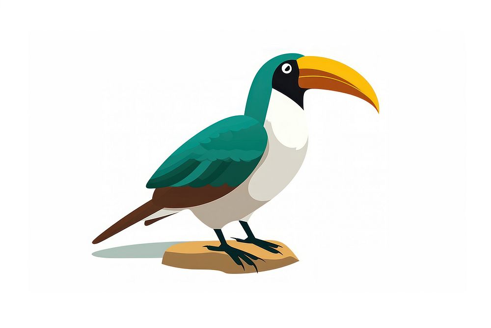 Emerald Toucanet toucan animal bird. AI generated Image by rawpixel.