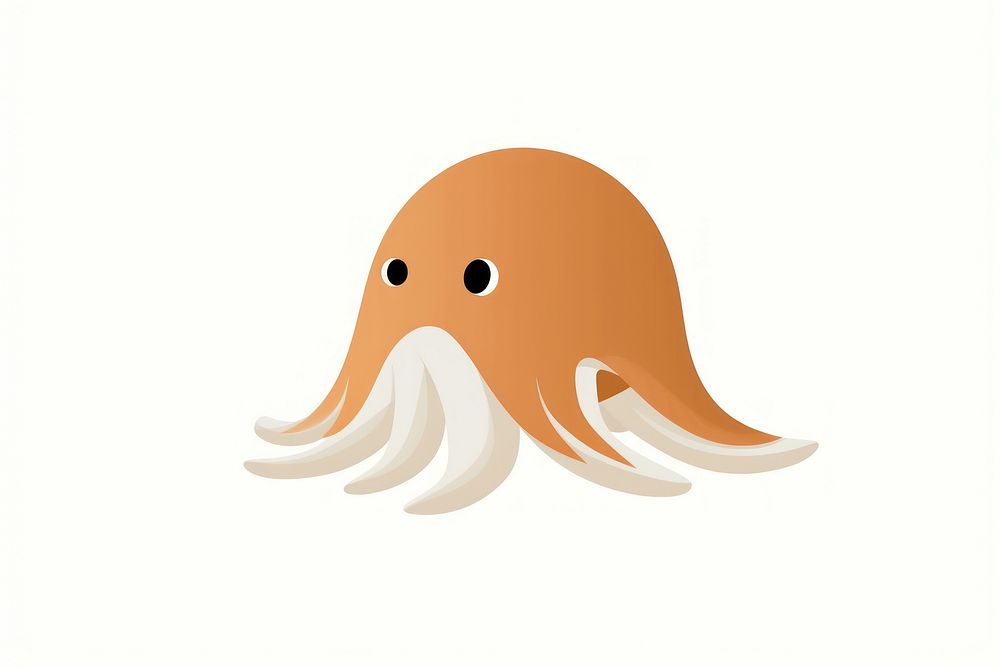 Dumbo Octopus octopus animal mammal. AI generated Image by rawpixel.