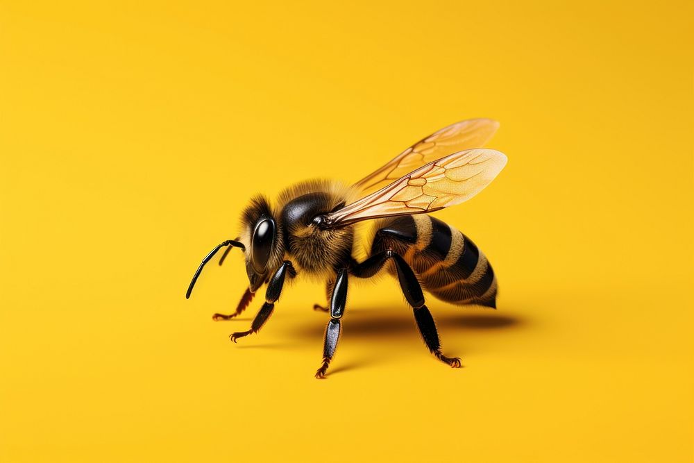 Bee animal insect hornet. AI Biology Diagrams