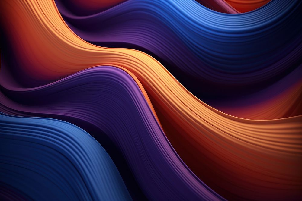 Colorful waves backgrounds abstract pattern. AI generated Image by rawpixel.