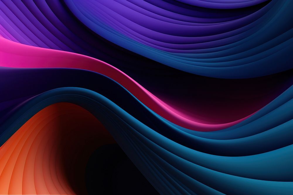 Colorful waves backgrounds abstract pattern. AI generated Image by rawpixel.