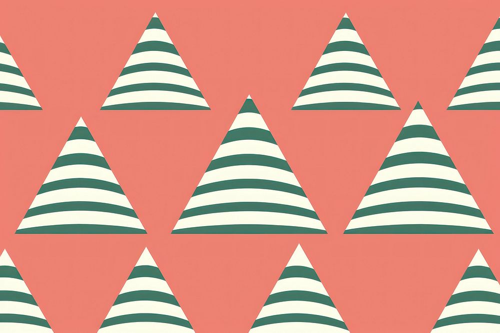 Cute christmas tree wallpaper pattern shape geometric shape. AI generated Image by rawpixel.