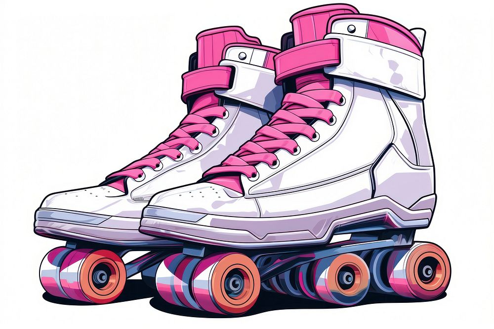 Shoe footwear city roller skates. AI generated Image by rawpixel.