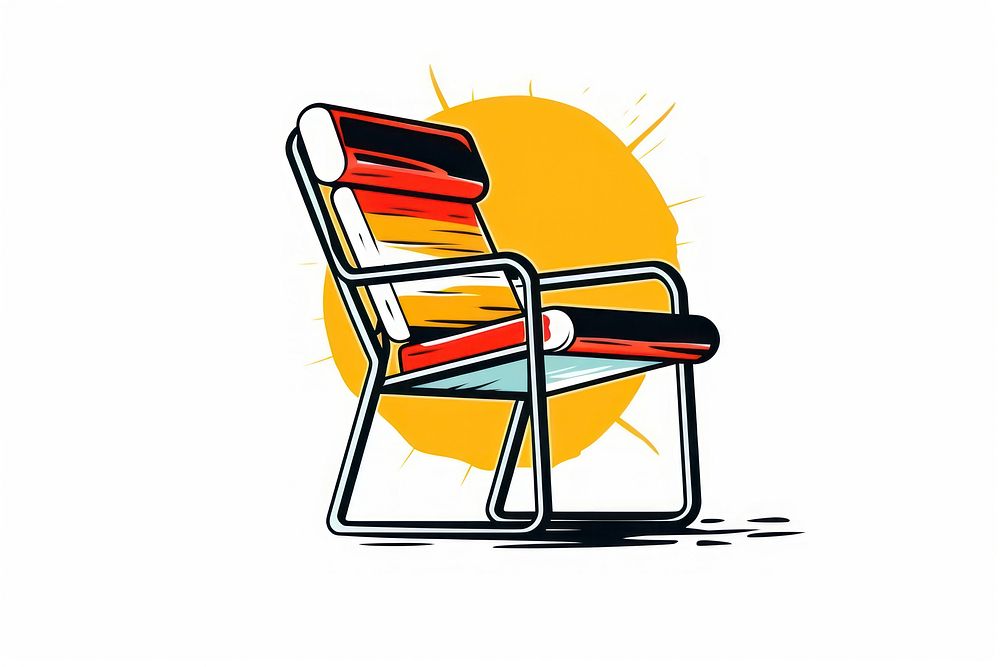 Chair furniture armchair relaxation. AI generated Image by rawpixel.