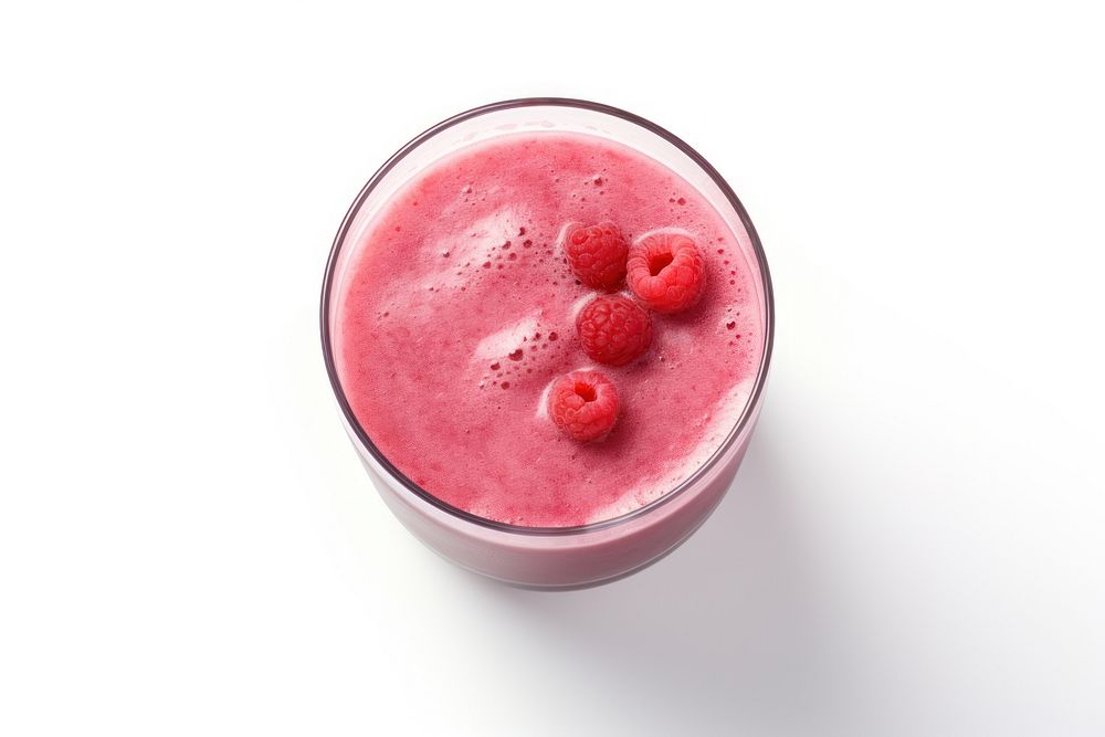Smoothie raspberry juice fruit. AI generated Image by rawpixel.