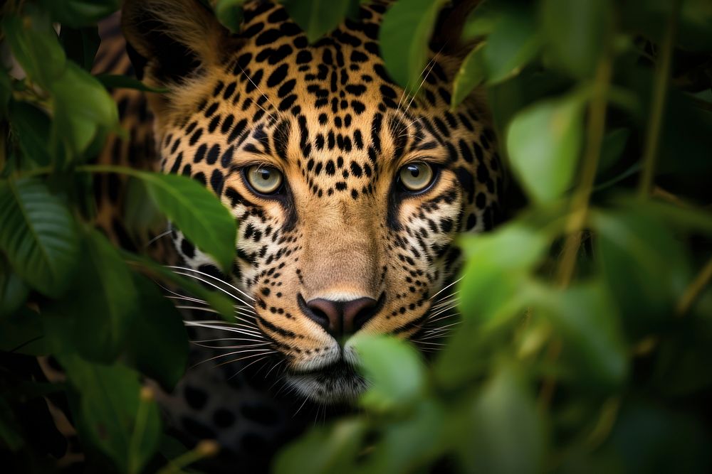 Jaguar wildlife leopard animal. 