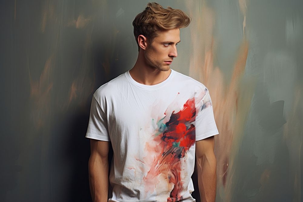 T-shirt fashion individuality creativity. AI generated Image by rawpixel.