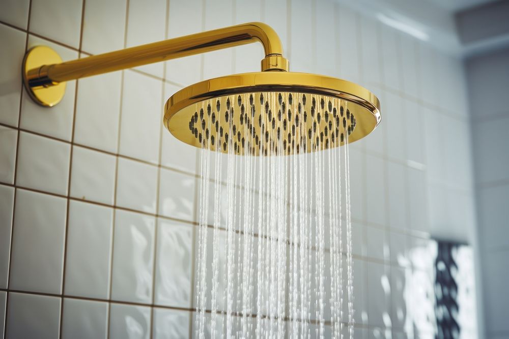 Showerhead bathroom showering cleaning. AI generated Image by rawpixel.