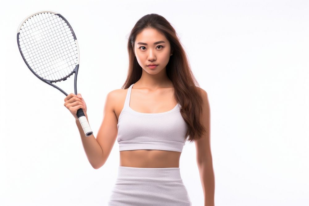 Tennis racquet holding racket sports. AI generated Image by rawpixel.