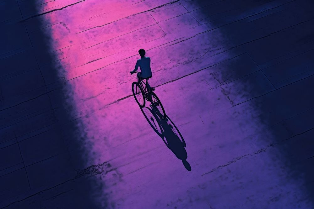 Bicycle vehicle street sports. AI generated Image by rawpixel.
