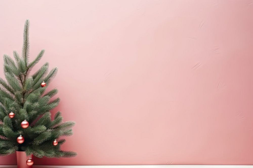 Festive backdrop christmas plant tree. AI generated Image by rawpixel.