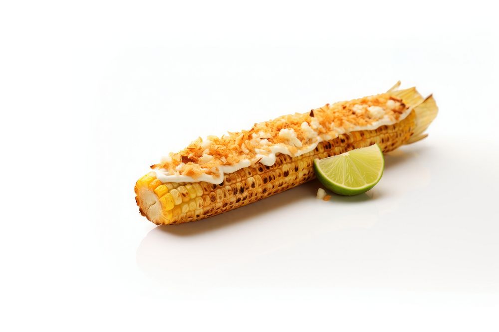 Elote corn grilled food. AI generated Image by rawpixel.