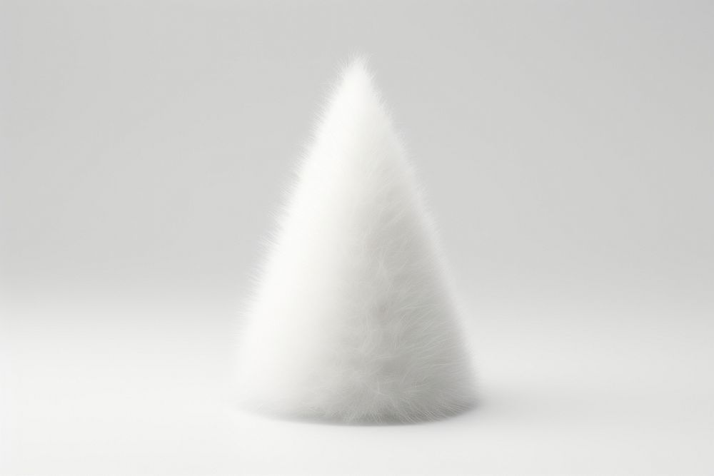 PNG Cone shape white celebration christmas. AI generated Image by rawpixel.