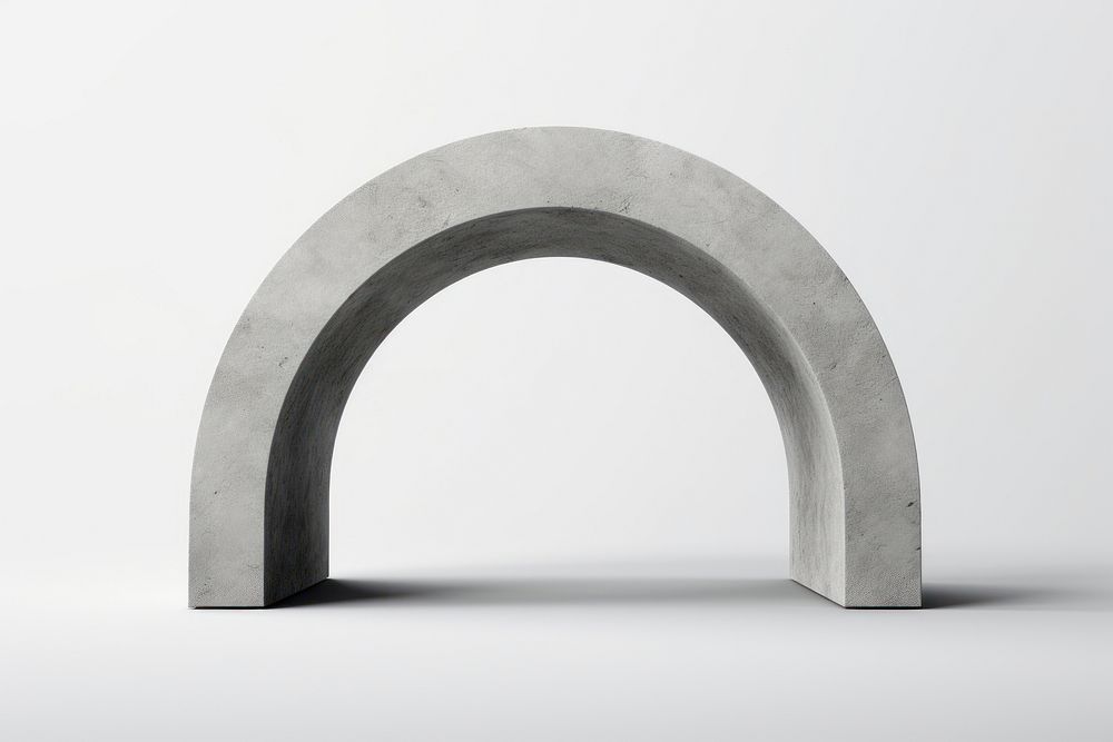 PNG Basic arc shape architecture concrete simplicity. AI generated Image by rawpixel.